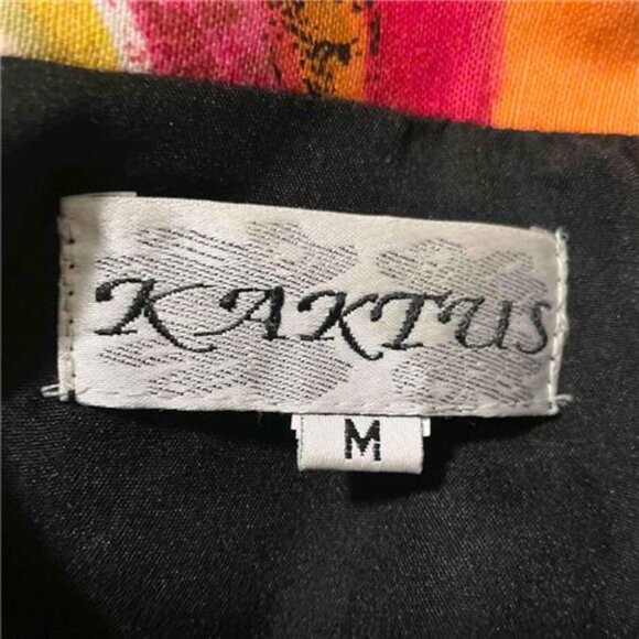 Picasso Cubism Modern Art VTG 80s Linen Jacket Kaktus Wearable Art Shacket Sz M - Picture 12 of 13